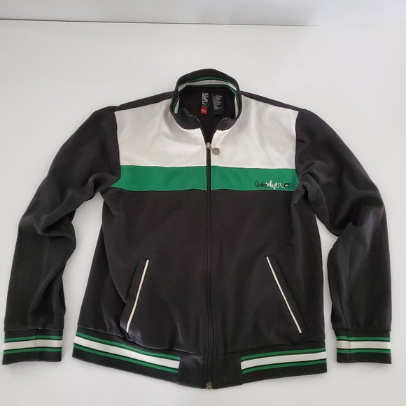 Quiksilver Varsity Bomber Jacket Size S - Picture 1 of 5